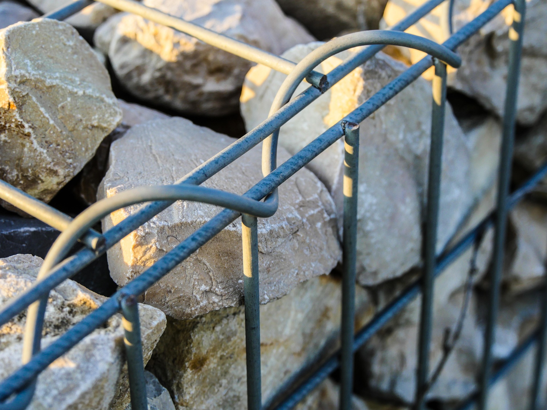 The Modern Gabion Fire Pit